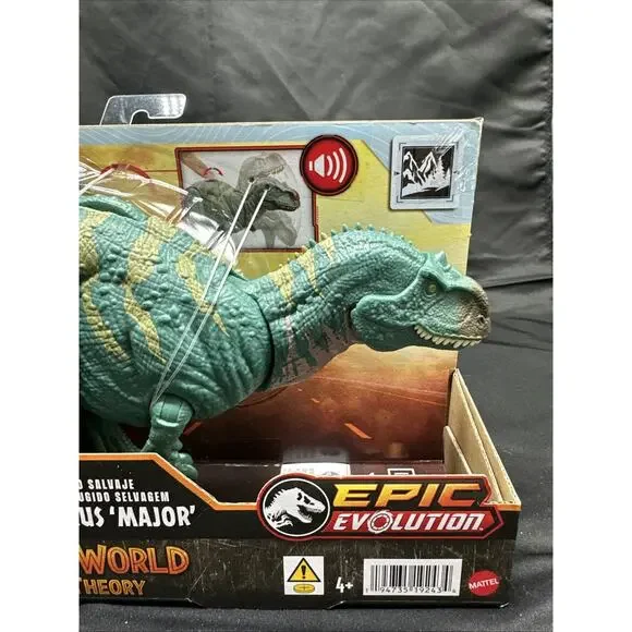 Mattel Jurassic World Chaos Theory Majungasaurus "Major" Dinosaur w/Sound New - Picture 3 of 9